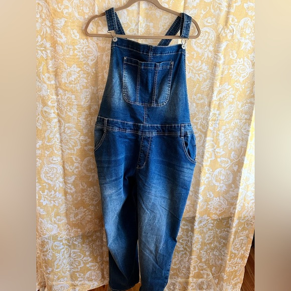 Stretch Denim overalls - Picture 1 of 5
